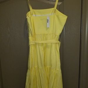 Yellow J Crew sundress
